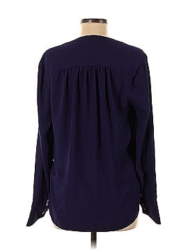 Joan Vass Long Sleeve Blouse (view 2)