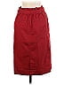Uniqlo Solid Red Casual Skirt Size 28 - 29 - photo 2