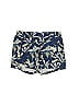 Columbia Jacquard Tortoise Floral Motif Baroque Print Floral Brocade Tropical Blue Athletic Shorts Size M - photo 1