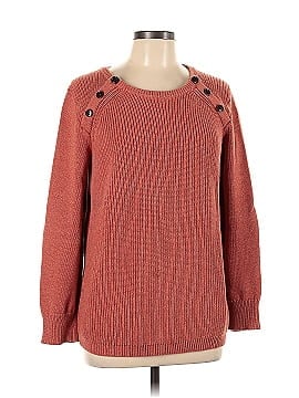 Cable Stitch Pullover Sweater (view 1)