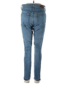 Madewell Curvy High-Rise Skinny Jeans: Drop Step-Hem Edition (view 2)