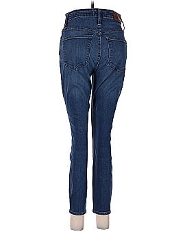 Madewell Petite Curvy High-Rise Skinny Jeans in Moreaux Wash (view 2)