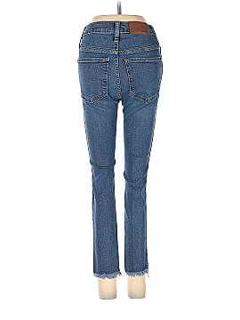 Madewell Petite 10" High-Rise Skinny Jeans in Mackey Wash: Button-Front Edition (view 2)