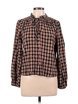 By Anthropologie Long Sleeve Button-Down Shirt (view 1)