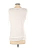 Sanctuary 100% Linen Ivory Sleeveless T-Shirt Size S - photo 2