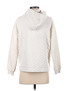 Madewell (Re)sourced Quilted Hoodie Sweatshirt (view 2)