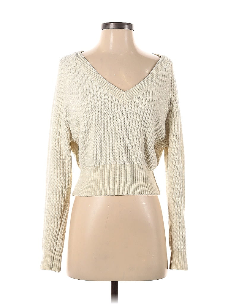 Urban Outfitters 100% Polyester Ivory Pullover Sweater Size XS - photo 1