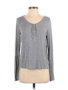 American Eagle Outfitters Long Sleeve Henley (view 1)