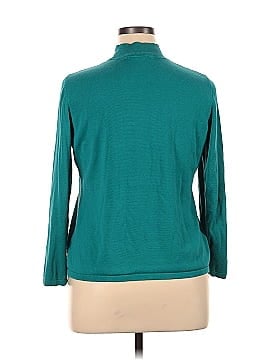 Coldwater Creek Silk Pullover Sweater (view 2)