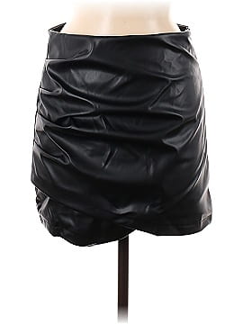 Micas Faux Leather Skirt (view 1)