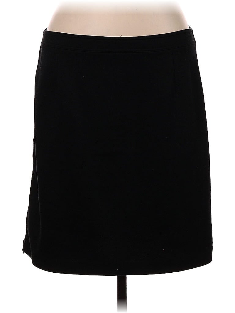 Pre-owned Laundry By Shelli Segal Casual Skirt In Black
