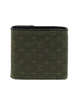 Louis Vuitton Mini Lin Green Wallet (view 2)