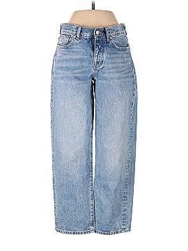 Madewell Petite Low-Slung Straight Jeans (view 1)