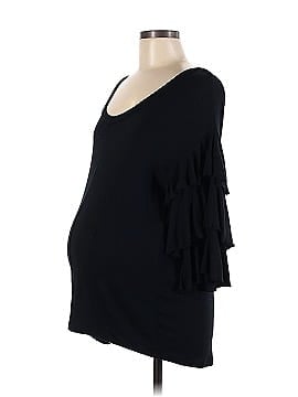 Isabel Maternity 3/4 Sleeve Top (view 1)
