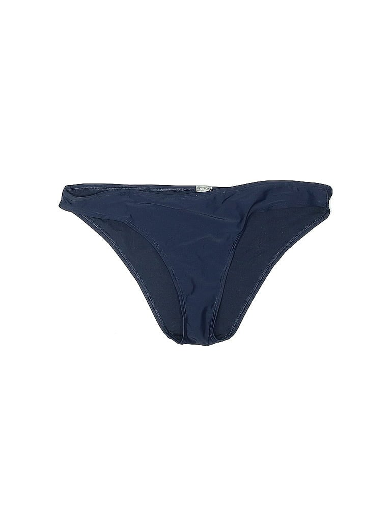 Pre-owned Aerie Swimsuit Bottoms In Blue