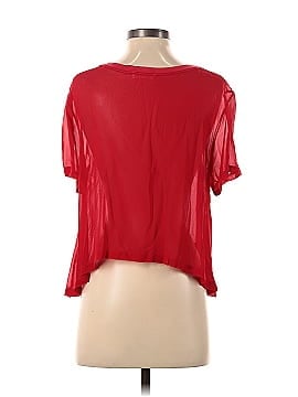 LACAUSA Short Sleeve Blouse (view 2)