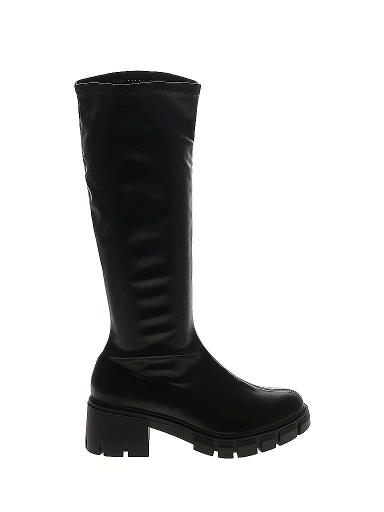Madden Girl Black Boots Size 8 - photo 1