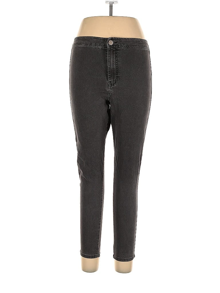 Click to view more detailed imagery on our partner's website Pre-owned Asos Design Jeggings In Gray