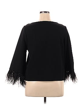 Halogen 3/4 Sleeve Blouse (view 2)