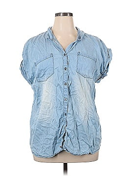 C established 1946 Short Sleeve Button-Down Shirt (view 1)