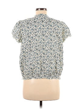 a.n.a. A New Approach Short Sleeve Blouse (view 2)