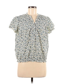 a.n.a. A New Approach Short Sleeve Blouse (view 1)