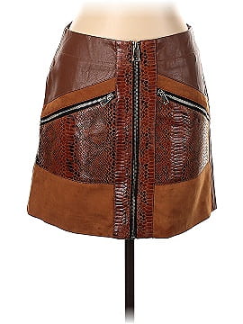 River Island Faux Leather Skirt (view 1)