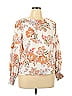 Unbranded Ivory Long Sleeve Blouse Size 17 - photo 1