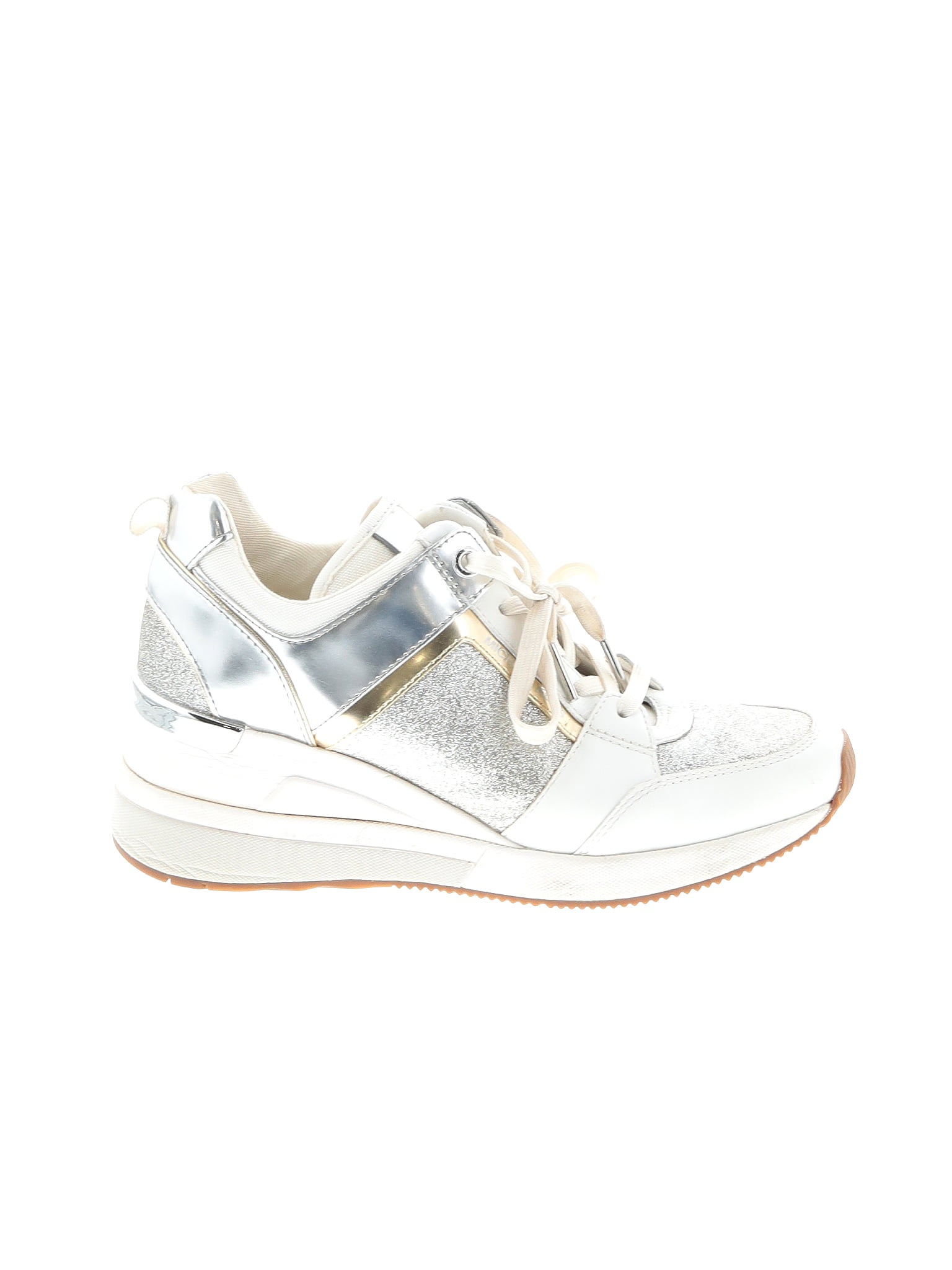 michael kors silver sneakers