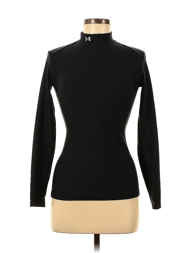 Under Armour Black Turtleneck Sweater Size M 59 off ThredUp
