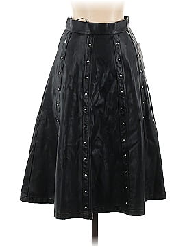 Romeo & Juliet Couture Faux Leather Skirt (view 1)