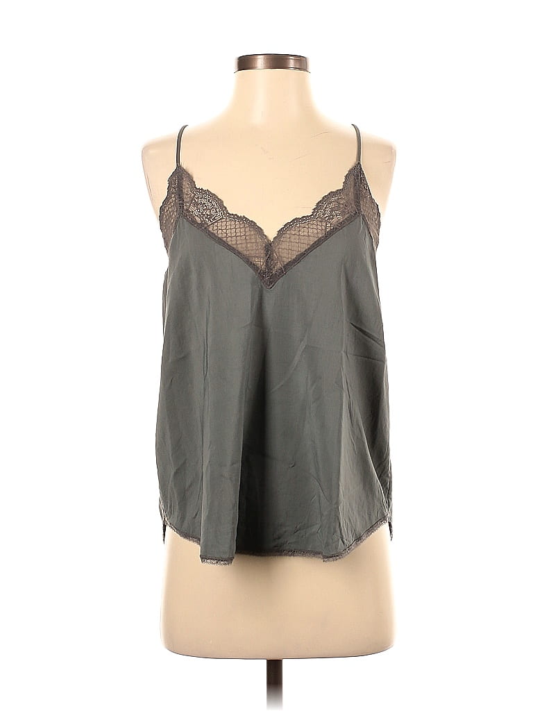 Lovestitch 100% Polyester Gray Tank Top Size S - photo 1