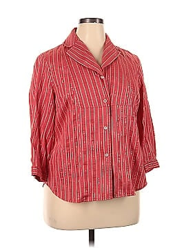 Doncaster Sport 3/4 Sleeve Button-Down Shirt (view 1)