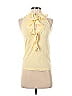 Lauren Jeans Co. 100% Cotton Yellow Sleeveless Blouse Size XS - photo 1