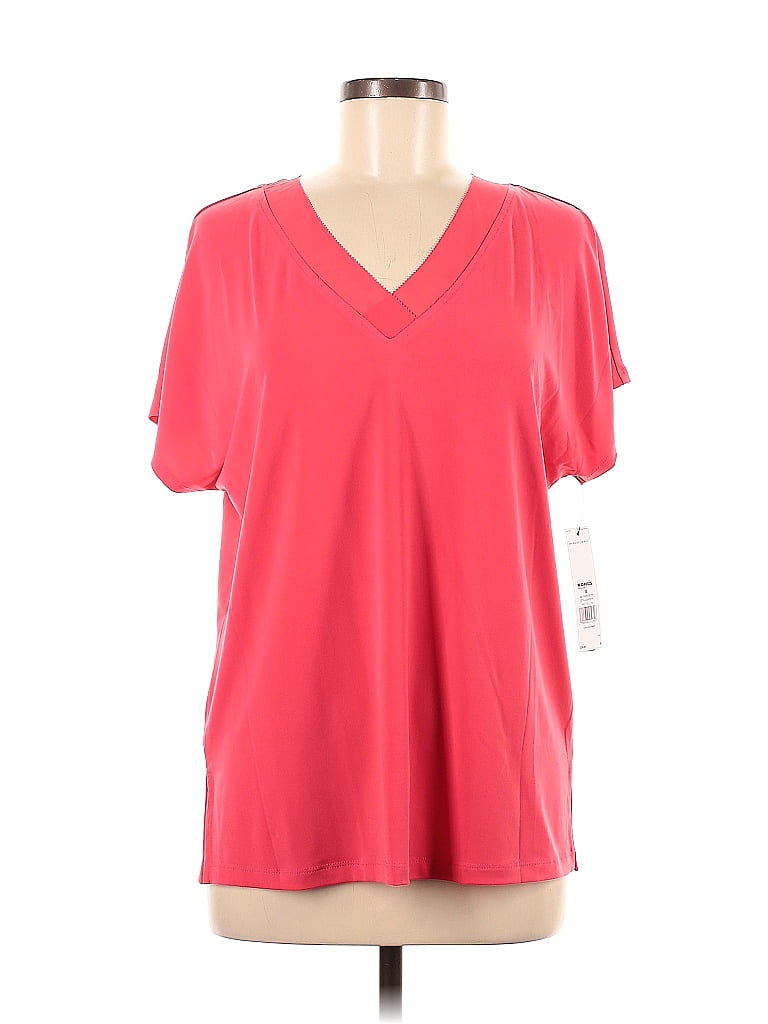 Dana Buchman Red Short Sleeve Top Size M 72 Off Thredup 5927