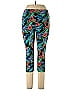 Intro Love Graphic Tropical Blue Active Pants Size L (petite) - photo 1