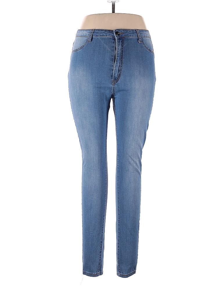 Pre-owned Fashion Nova Jeans In Blue