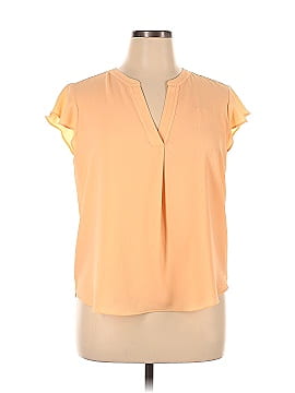 Calvin Klein Short Sleeve Blouse (view 1)