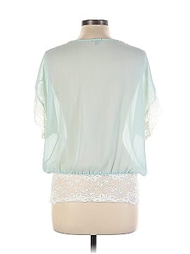 Charlotte Russe Short Sleeve Blouse (view 2)