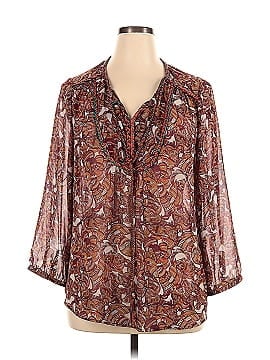 Gibson Latimer Long Sleeve Blouse (view 1)
