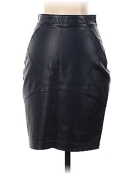 T by Alexander Wang Leather Skirt (view 2)