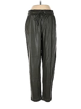 Ann Taylor LOFT Pull On Slim Pants in Faux Leather (view 1)