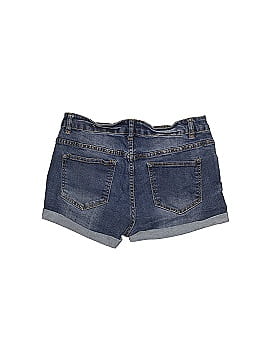 Blue Asphalt Denim Shorts (view 2)