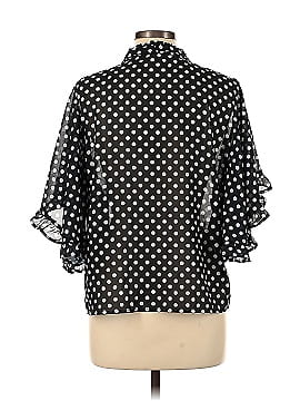 Moon Orchid Short Sleeve Blouse (view 2)