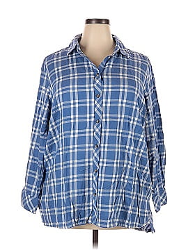 Foxcroft Long Sleeve Blouse (view 1)