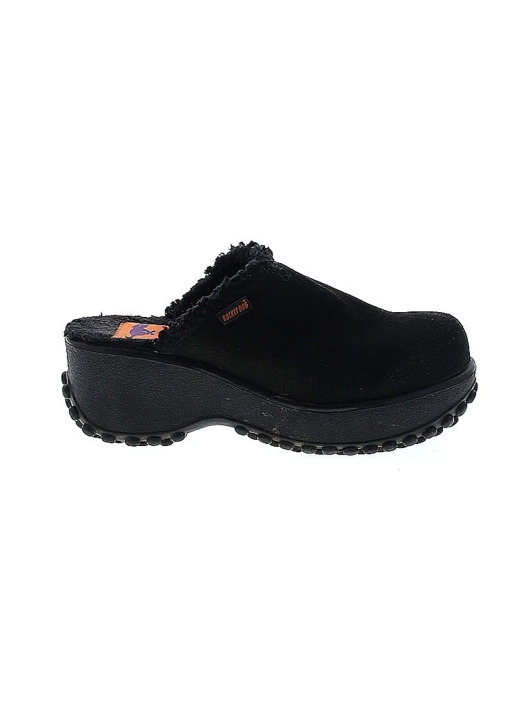 Rocket Dog 100 Leather Black Mule/Clog Size 7 49 off ThredUp