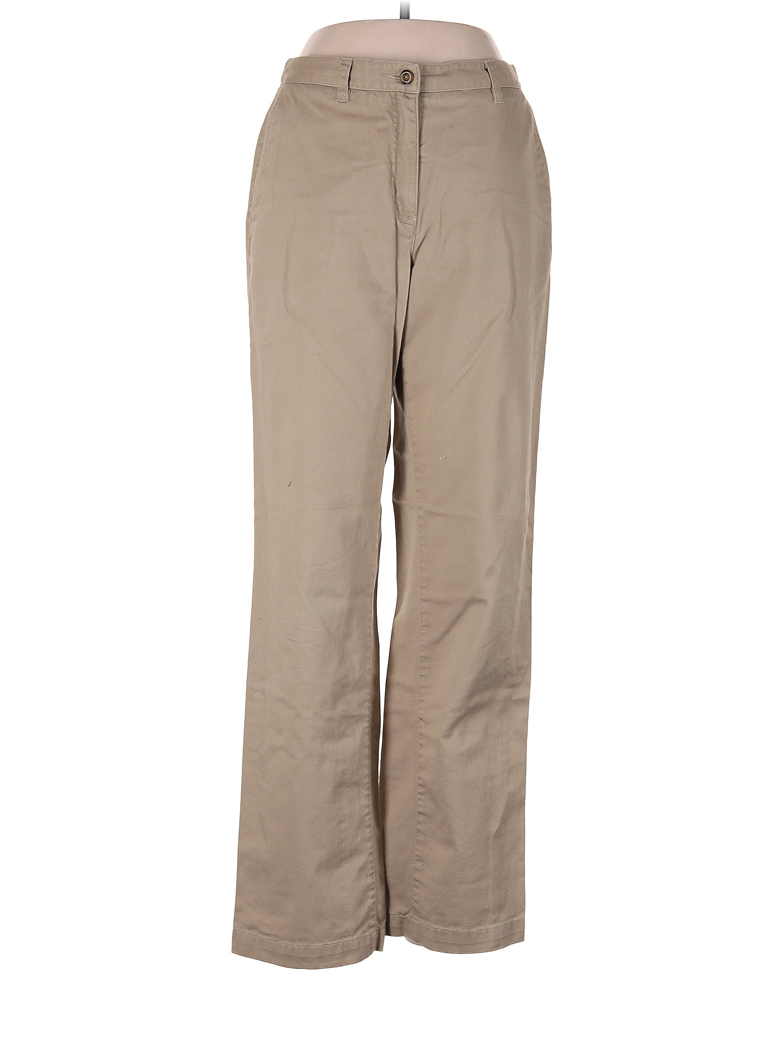 Pantalon Femme Eddie Bauer Blakely Fit - Taille 6, Couleur Tan, Coupe Chino - Occasion Excellent état