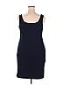 Old Navy Blue Casual Dress Size 2X (Plus) - photo 2