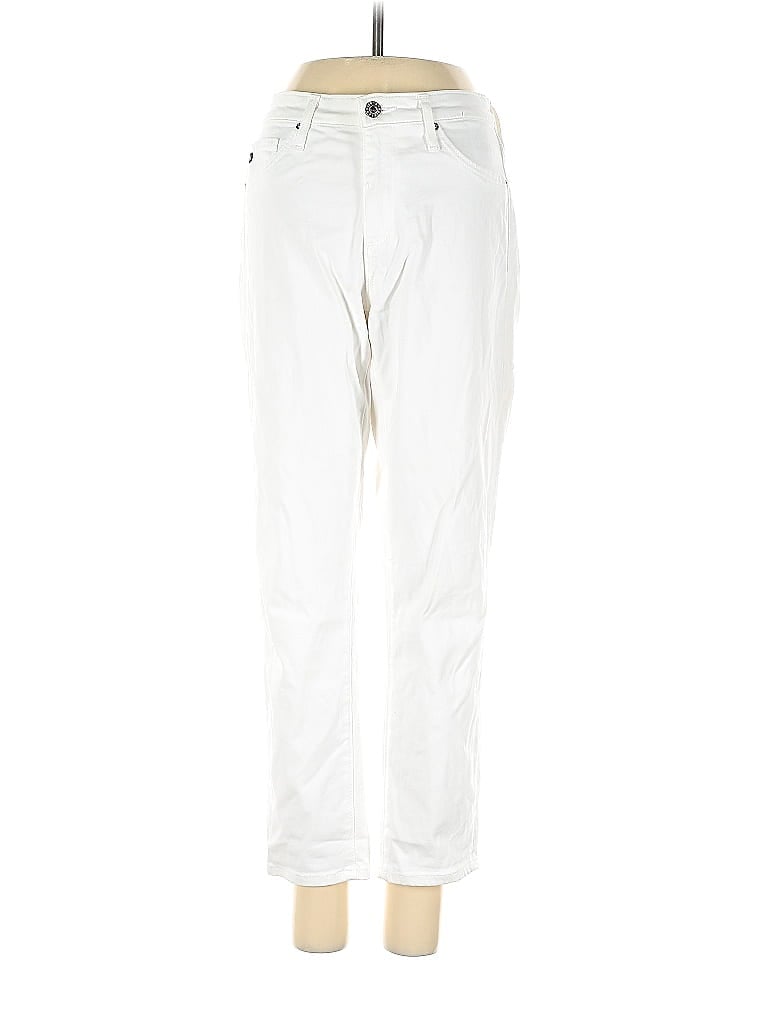 Pre-owned Adriano Goldschmied Jeans In White