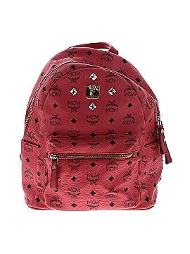 MCM Small Front Studded Stark Backpack (view 1)